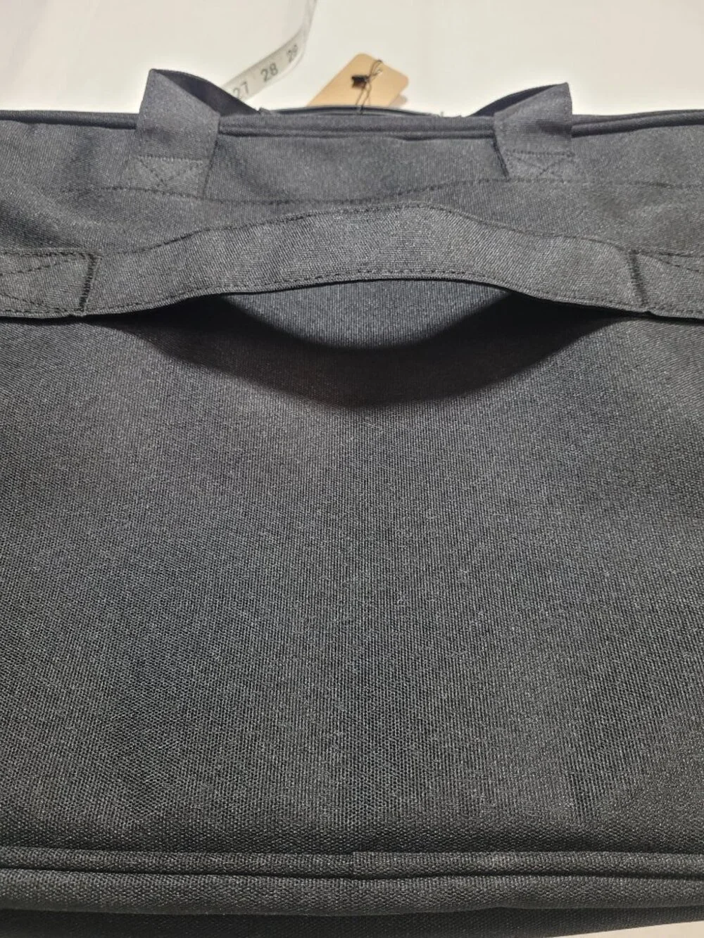 KROSER Black Expandable Laptop Bag Briefcase Travel Bag Shoulder Strap Business